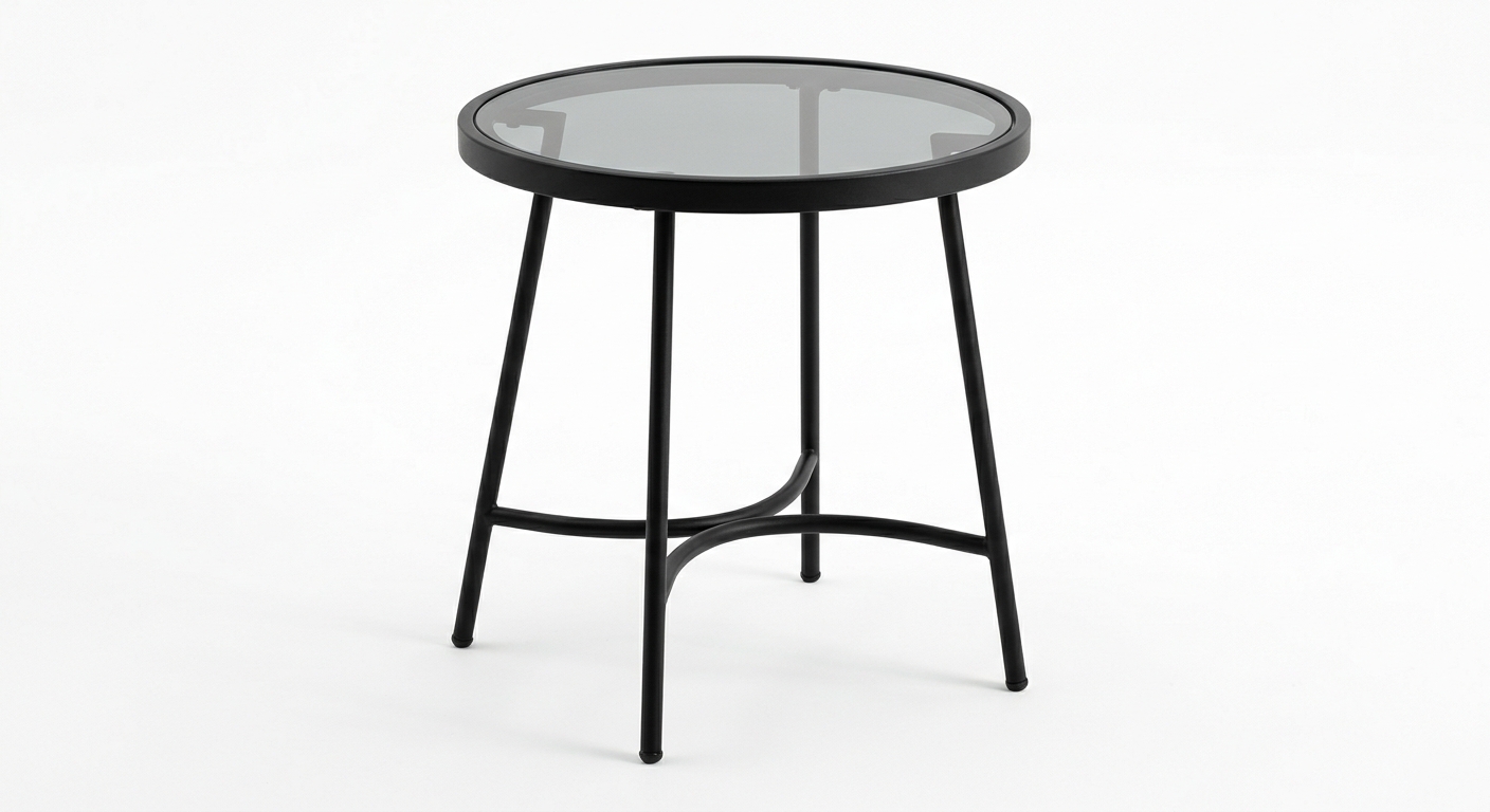 Black Side Table